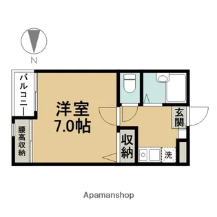 サンクレスト【1階】の間取り