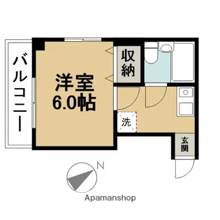 ヴィラ西葛西【1階】の間取り