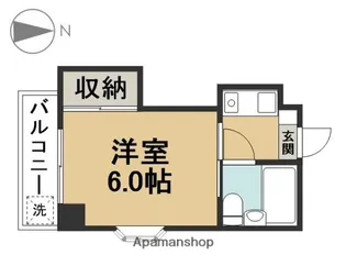 第2サンフラワーマンション【1階】の間取り