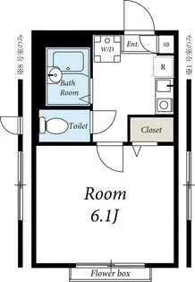 アルシオンハイツ葛西【2階】の間取り