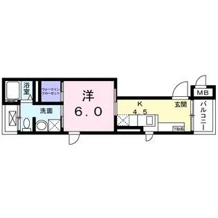 ベル・ジュネスN【1階】の間取り