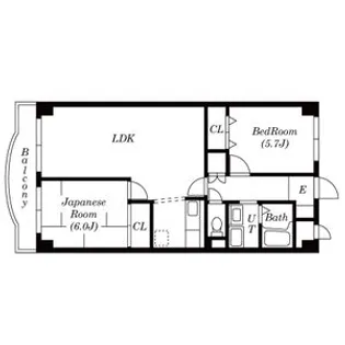 ペルシェール西葛西【905号室】の間取り