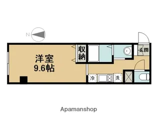 パラッツォ・マニフィコ【4階】の間取り