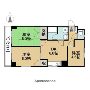リアライズ葛西駅前Ⅱ【7階】の間取り