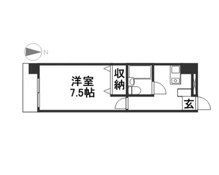 グランシャルム葛西【10階】の間取り