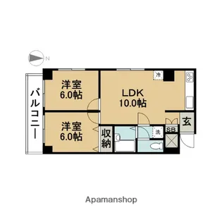 スターストン葛西【6階】の間取り