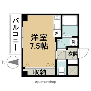 エステルナ【3階】の間取り