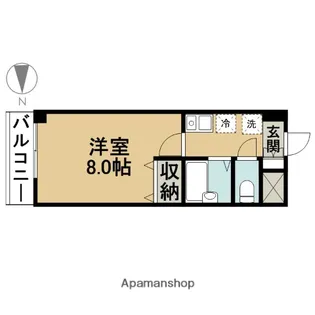 イーストパレス【4階】の間取り
