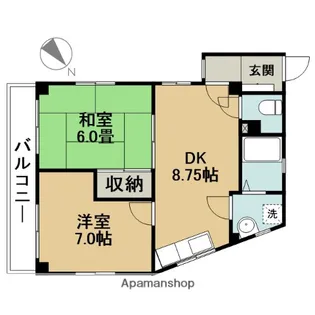 M&S【4階】の間取り