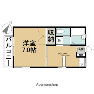 エクレールⅤ【1階】の間取り