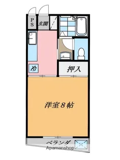 メゾン大師【202号室】の間取り