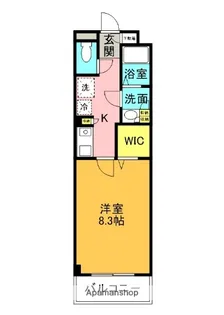 木嶋ハイツ【202号室】の間取り