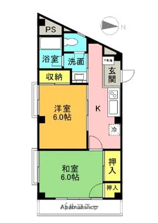 メゾングレース【303号室】の間取り