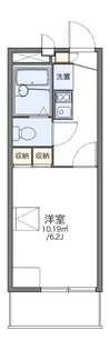 レオパレスハッピーロイヤル【2階】の間取り