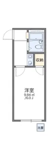 レオパレス瀬崎第1【105号室】の間取り
