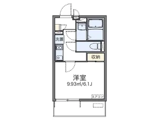 レオネクスト金明【1階】の間取り