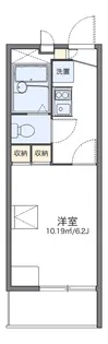レオパレス南風【3階】の間取り