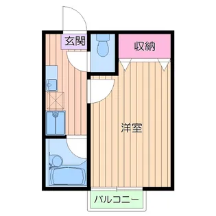 クライティリア竹ノ塚【1階】の間取り