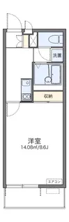 レオネクストハッピーエイトⅡ【3階】の間取り