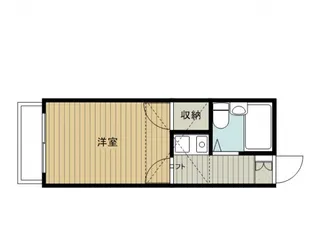 パルテアN【104号室号室】の間取り