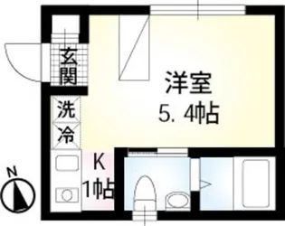 リシェス北千住【1階】の間取り