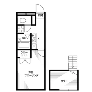 アムール SUZUKI【202号室】の間取り