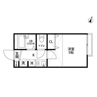 プレミエール南千住【2階】の間取り