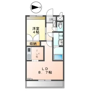SPRING HILL【3階】の間取り