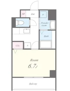 アラモ・1【6階】の間取り