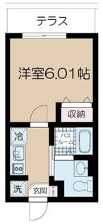 NSGATE舎人パークフロント1【1階】の間取り