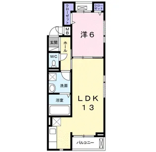グレイス鹿浜【3階】の間取り