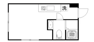 ルテラ氷川町【301号室号室】の間取り