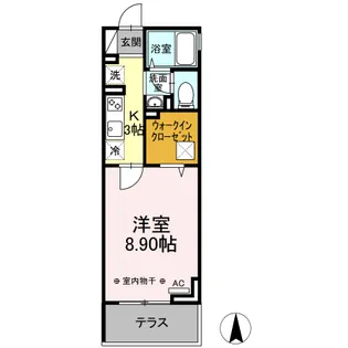 ステラ北綾瀬【1階】の間取り