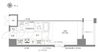 AELL亀有【6階】の間取り
