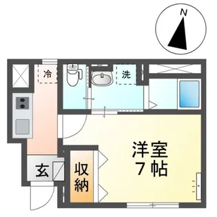 AUTUMN LEAF(オータム リーフ)【1階】の間取り