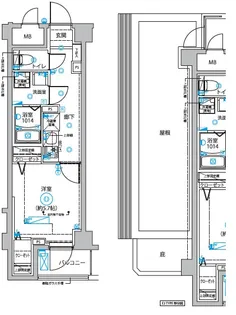 DIPS西新井【5階】の間取り