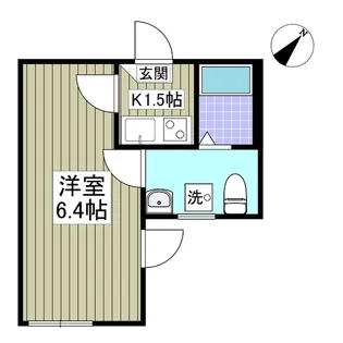 ライズ梅島【3階】の間取り