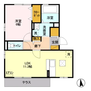 PRIMAVERA【1階】の間取り