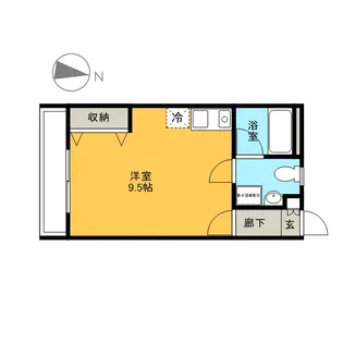 リバティ【3階】の間取り