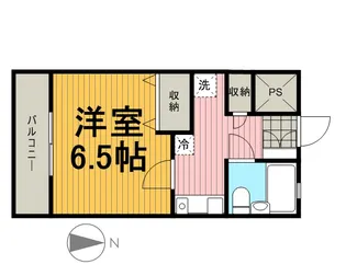 グランシャレー島根Ⅰ【1階】の間取り