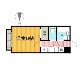 ベルシオン西新井【1階】の間取り