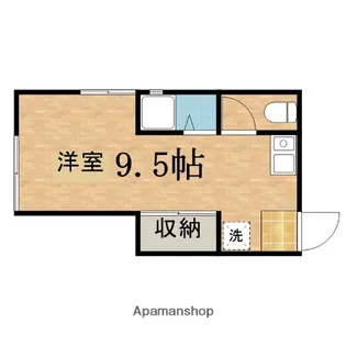 日南荘【203号室】の間取り