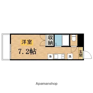 フォースフロンティア【3階】の間取り