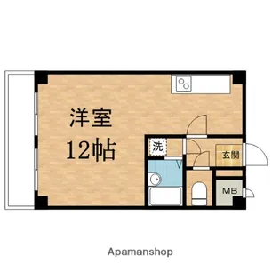 シャングリラ【3階】の間取り