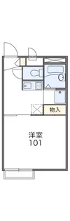 1Kの間取り画像