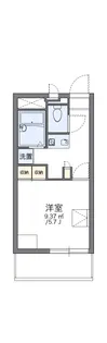 レオパレスサンボーン【1階】の間取り