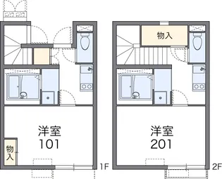 レオネクスト那由多【2階】の間取り