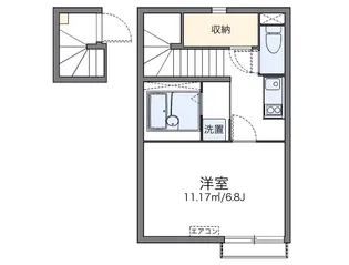 レオネクスト那由多【2階】の間取り