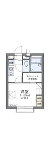 レオパレスフィールド Ⅰ【2階】の間取り