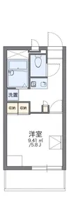 レオパレスゴールドヒルズ【3階】の間取り